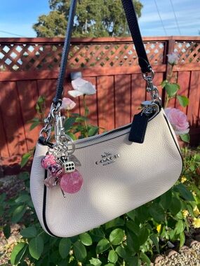 Coach Teri white shoulder bag